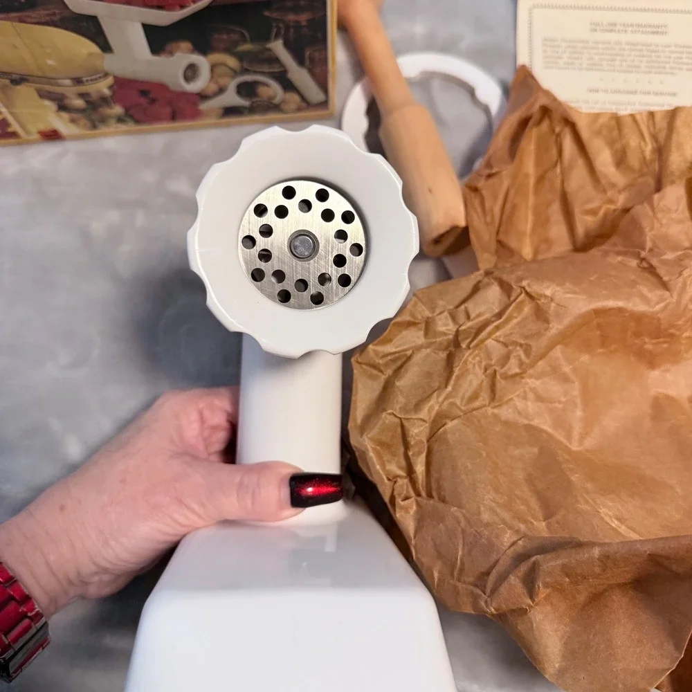 Vintage KitchenAid Hobart FG-A Food Grinder Attachment Boxed Parts/Repair